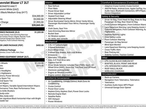 New 2026 Chevrolet Blazer LT w/ Convenience Package image 10