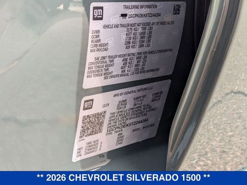 New 2026 Chevrolet Silverado 1500 LT w/ All Star Edition Plus image 38