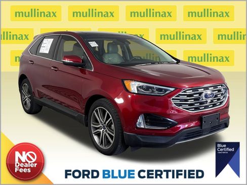 Certified 2019 Ford Edge Titanium w/ Equipment Group 301A FWD image 1