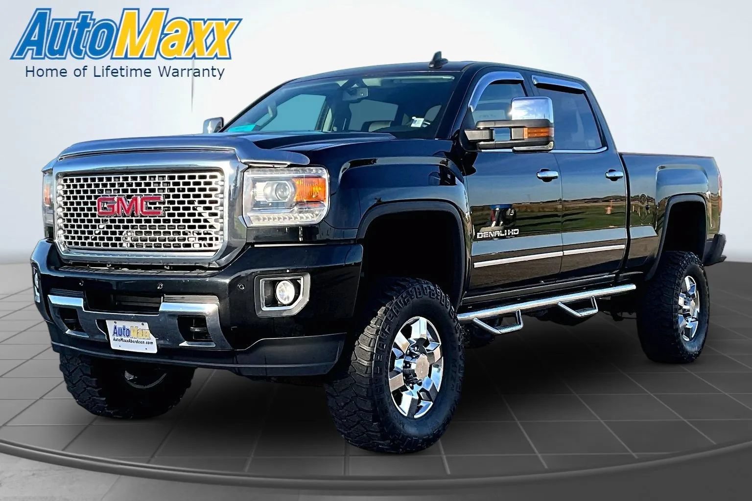 Used 2016 GMC Sierra 3500 Denali w/ Snow Plow Prep Package AWD/4WD image 1