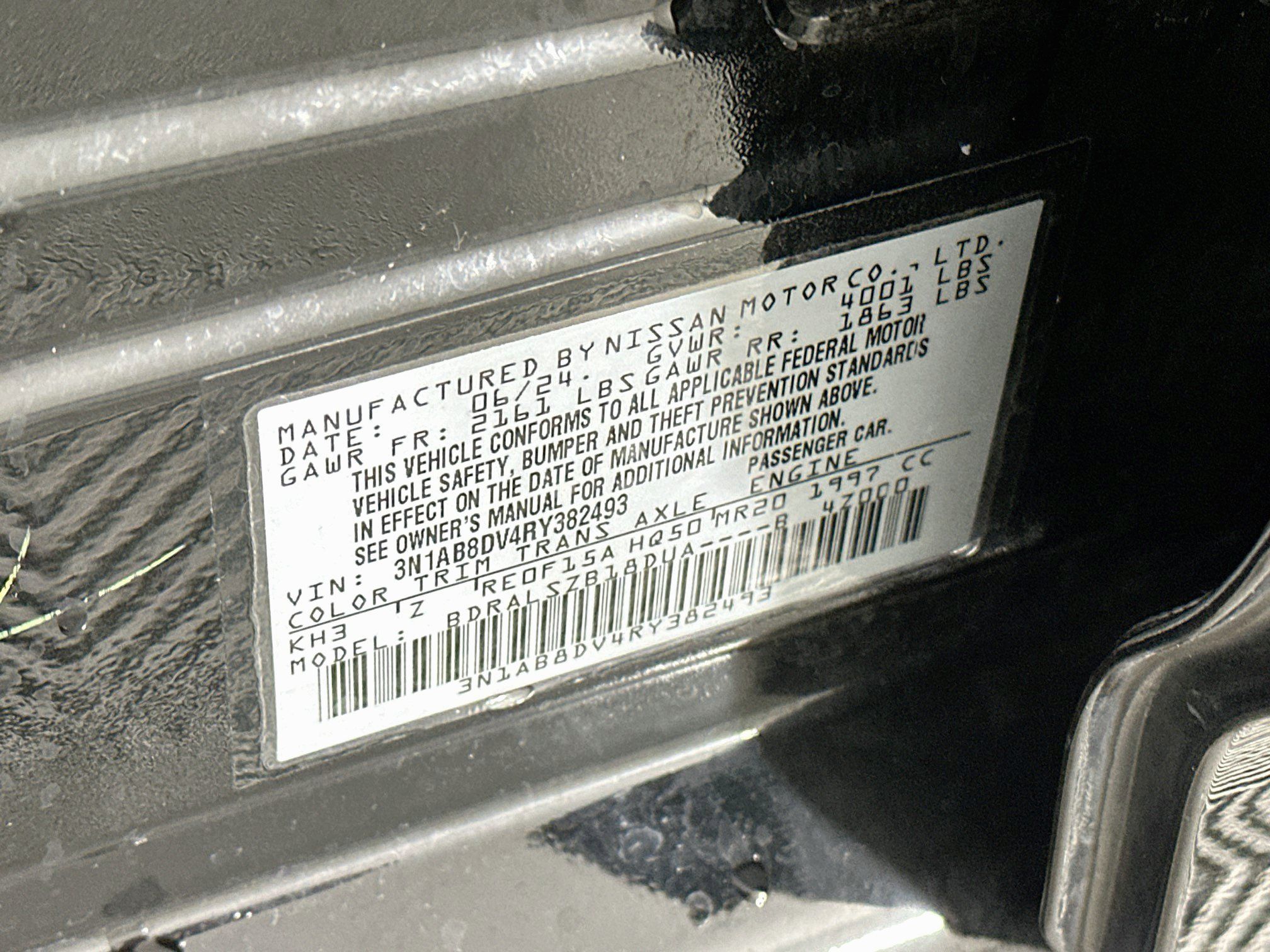 Used 2024 Nissan Sentra SR w/ SR Premium Package FWD image 12