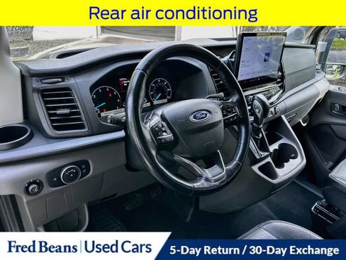 Used 2023 Ford Transit 350 XLT w/ Livery Package RWD image 12