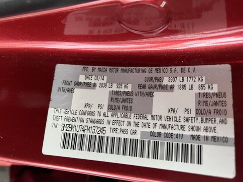 Used 2015 MAZDA MAZDA3 i Sport image 34