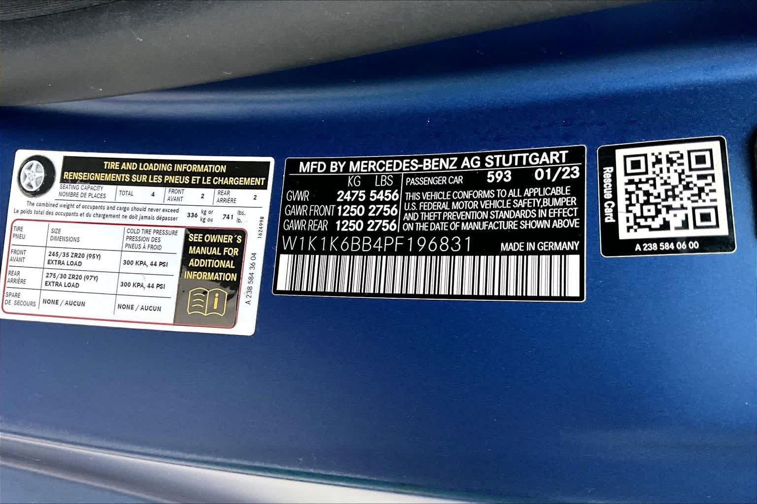 Used 2023 Mercedes-Benz E 53 AMG 4MATIC Cabriolet image 32