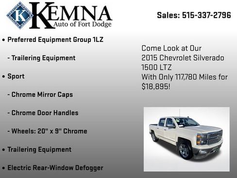 Used 2015 Chevrolet Silverado 1500 LTZ image 36