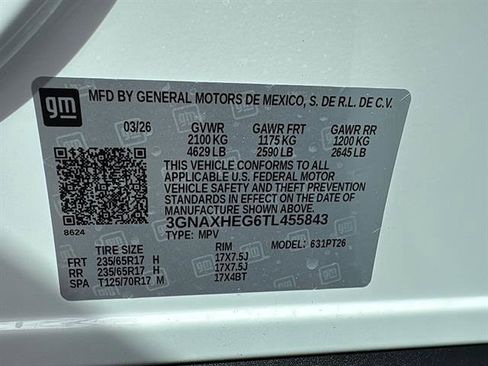 New 2026 Chevrolet Equinox LT w/ Convenience Package II FWD image 33