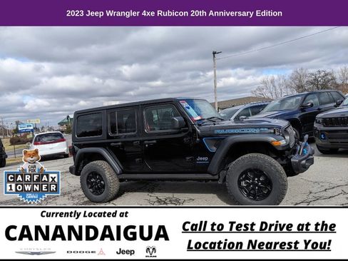Used 2023 Jeep Wrangler Unlimited Rubicon 4xe AWD/4WD image 2