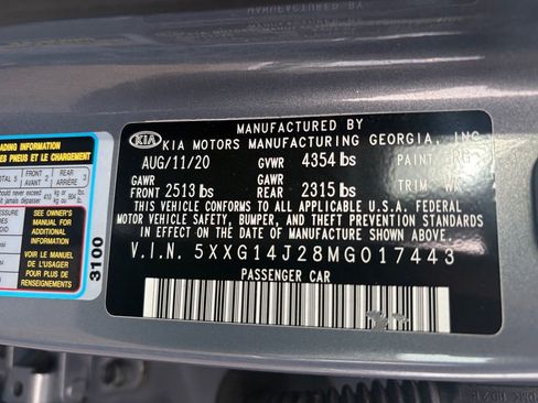 Used 2021 Kia K5 LXS image 29