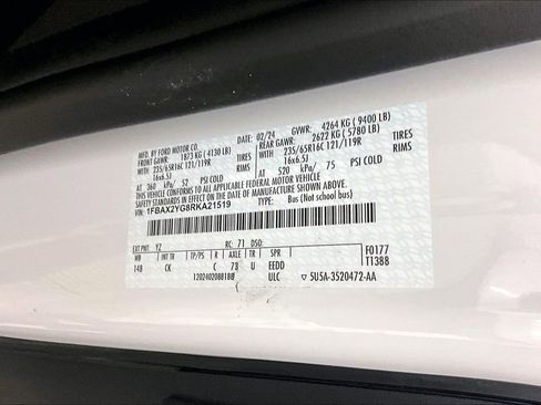 Certified 2024 Ford Transit 350 XLT RWD image 25