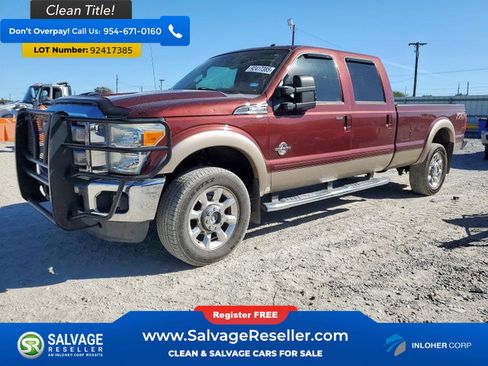 Used 2012 Ford F350 Lariat w/ Lariat Interior Pkg image 1