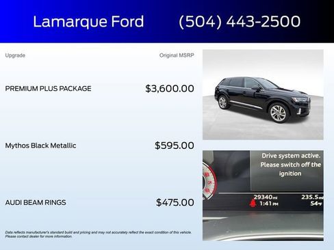 Used 2023 Audi Q7 3.0T Premium Plus w/ Premium Plus Package image 2