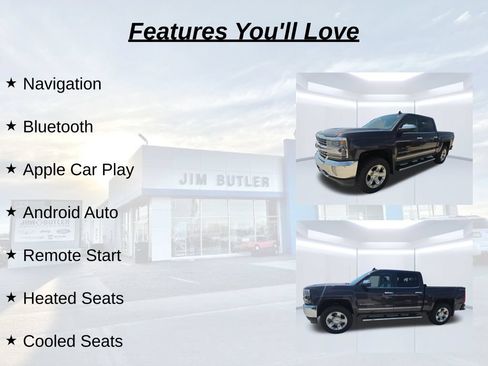 Used 2016 Chevrolet Silverado 1500 LTZ w/ Sport Package AWD/4WD image 7