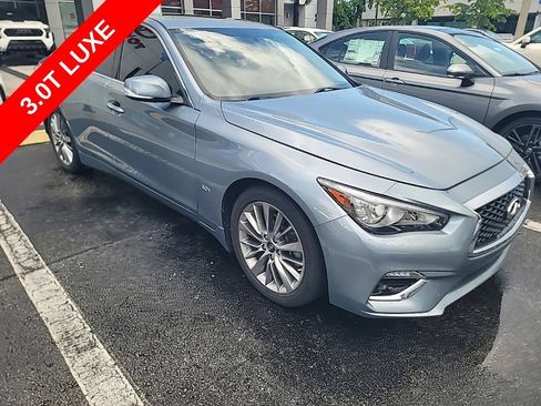 Used 2019 INFINITI Q50 Luxe RWD image 1