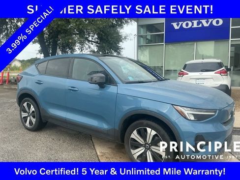 Certified 2023 Volvo C40 P8 Recharge Plus AWD/4WD image 1