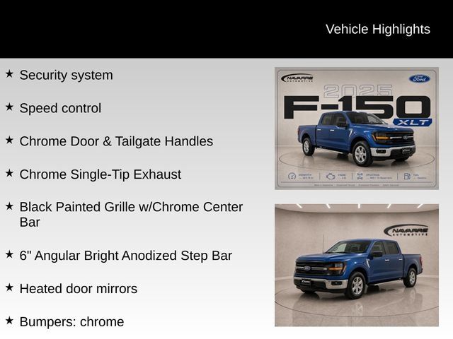 Used 2025 Ford F150 XLT w/ Equipment Group 301A Standard AWD/4WD image 20