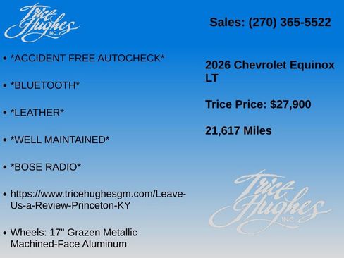 Used 2026 Chevrolet Equinox LT w/ Convenience Package II FWD image 7