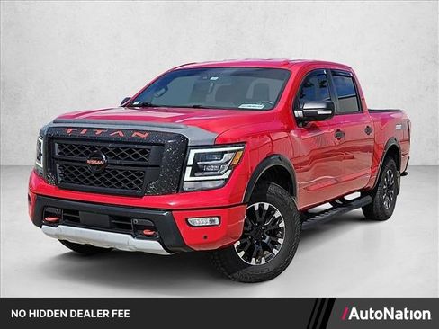 Used 2021 Nissan Titan PRO-4X w/ Pro-4x Convenience Package AWD/4WD image 1