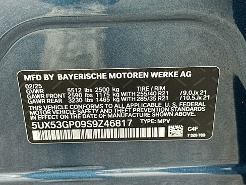 New 2025 BMW X3 xDrive30i w/ M Sport Package image 29