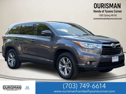 Used 2015 Toyota Highlander Plus