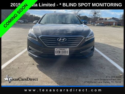 Used 2015 Hyundai Sonata Limited w/ Option Group 06 image 2