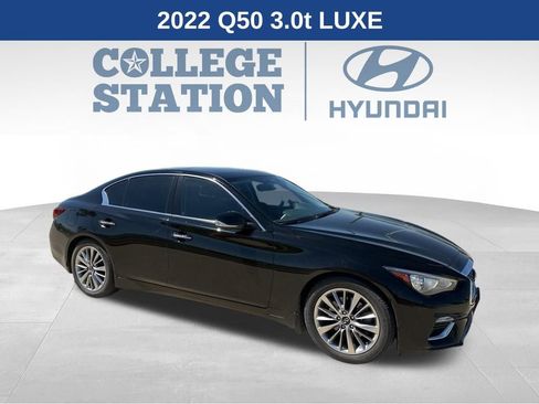 Used 2022 INFINITI Q50 Luxe w/ Cargo Package image 2