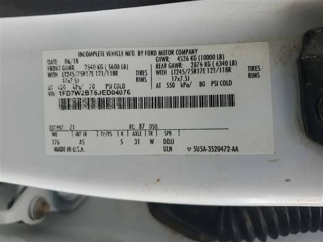 Used 2018 Ford F250 XL w/ Power Equipment Group AWD/4WD image 5