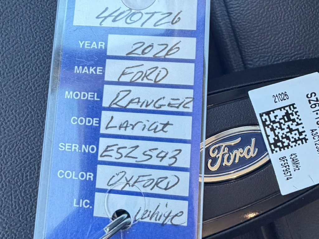 New 2026 Ford Ranger Lariat w/ FX4 Off-Road Package AWD/4WD image 38