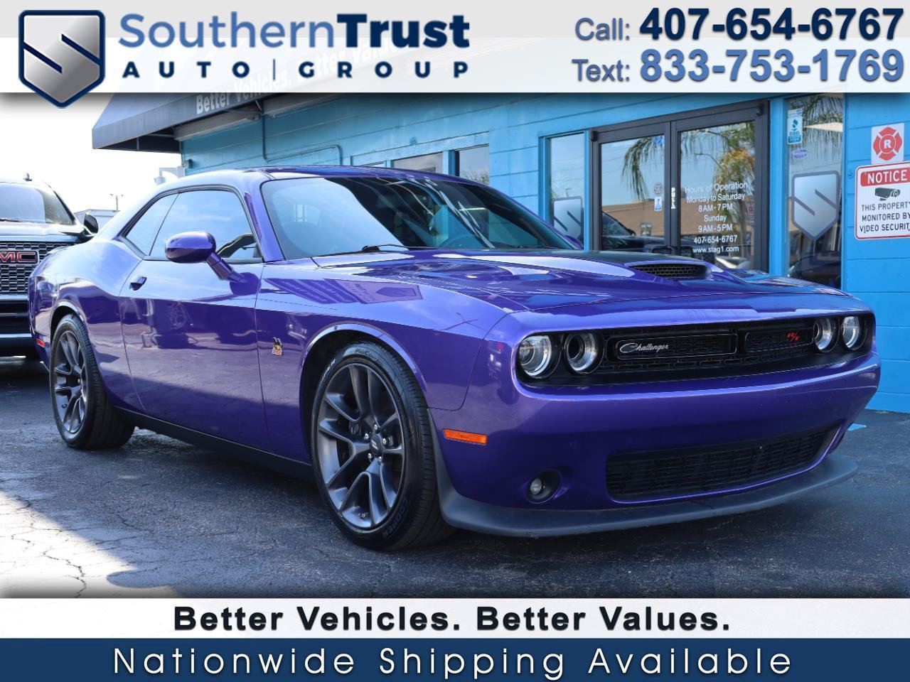 Used 2023 Dodge Challenger R/T Scat Pack w/ Plus Package RWD image 1