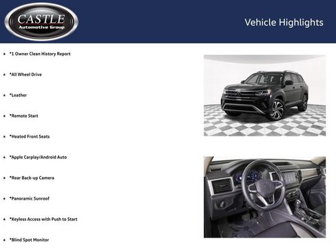 Used 2023 Volkswagen Atlas SEL AWD/4WD image 4