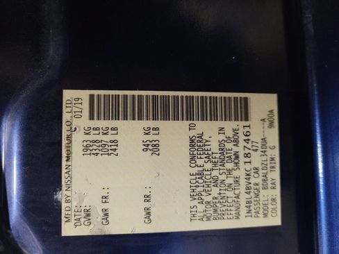 Used 2019 Nissan Altima 2.5 S FWD image 33