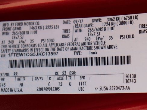 Used 2018 Ford F150 XLT w/ Equipment Group 302A Luxury image 48