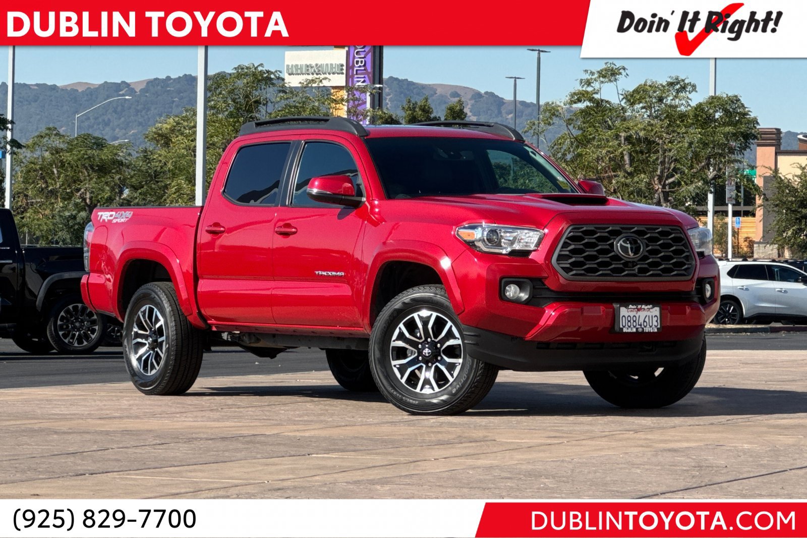 Certified 2023 Toyota Tacoma TRD Sport w/ TRD Premium Sport Package AWD/4WD 360° Tour