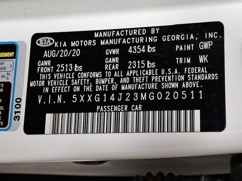 Used 2021 Kia K5 LXS FWD image 28