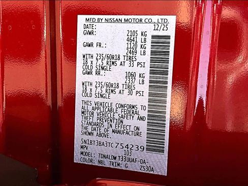 New 2026 Nissan Rogue SV image 22