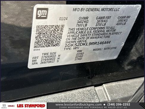 Used 2024 GMC Yukon Denali AWD/4WD image 21