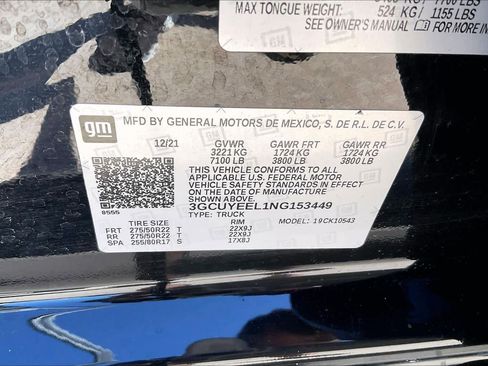Used 2022 Chevrolet Silverado 1500 RST w/ Convenience Package II AWD/4WD image 35
