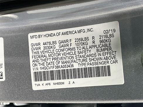 Used 2019 Honda Accord Sport image 27