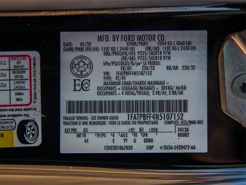 Used 2022 Ford Mustang GT Premium image 32