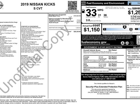 Used 2019 Nissan Kicks S image 3
