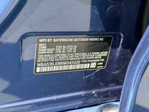Used 2022 BMW 540i w/ Executive Package RWD image 34
