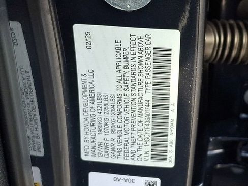 Used 2025 Honda Accord SE image 27