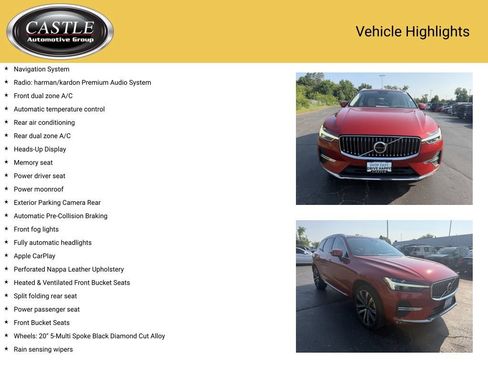 Used 2023 Volvo XC60 B6 Ultimate w/ Protection Package Premier AWD/4WD image 3