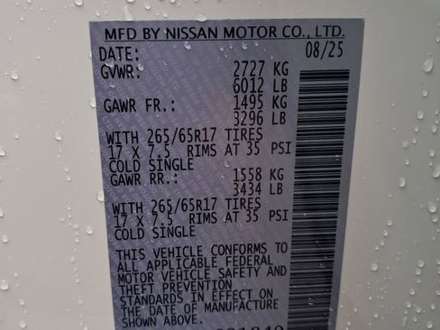 New 2026 Nissan Frontier SV w/ All-Weather Content Package AWD/4WD image 31