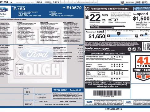 Used 2018 Ford F150 XLT w/ Equipment Group 302A Luxury image 5