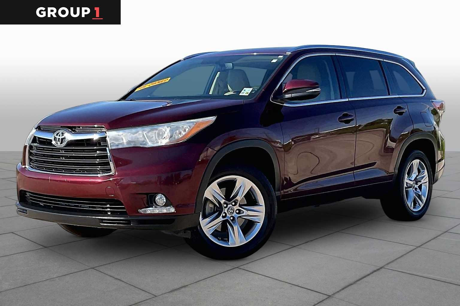 Used 2016 Toyota Highlander Limited FWD image 1