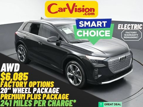 Used 2022 Audi Q4 e-tron Premium Plus w/ Premium Plus AWD/4WD image 1