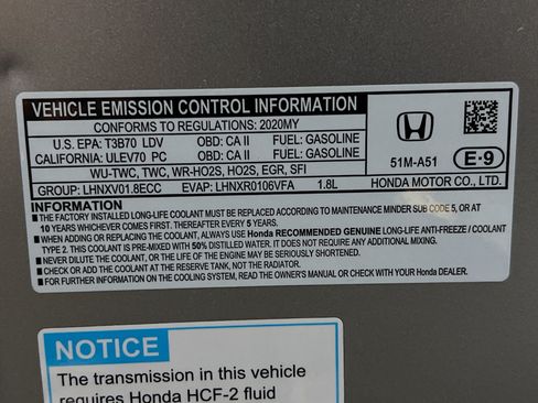 Used 2020 Honda HR-V EX image 20