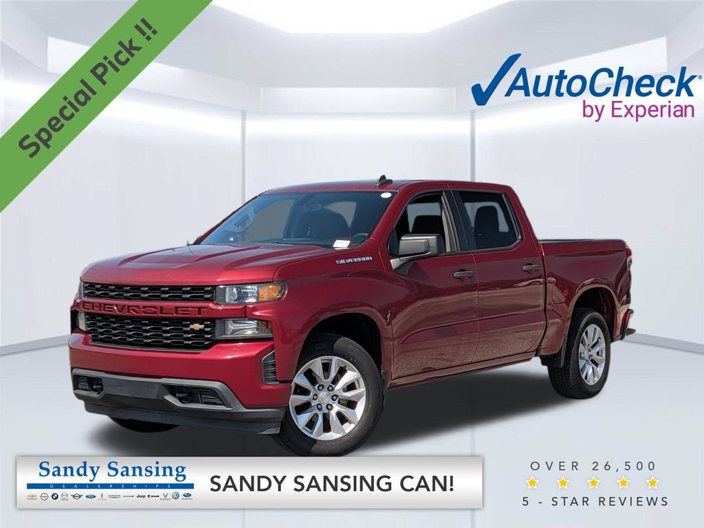 Used 2019 Chevrolet Silverado 1500 Custom w/ Custom Value Package RWD image 1