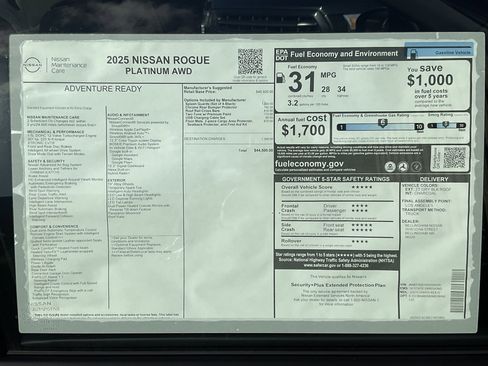 Used 2025 Nissan Rogue Platinum image 12