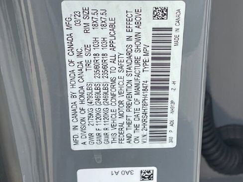 Used 2023 Honda CR-V EX-L image 36